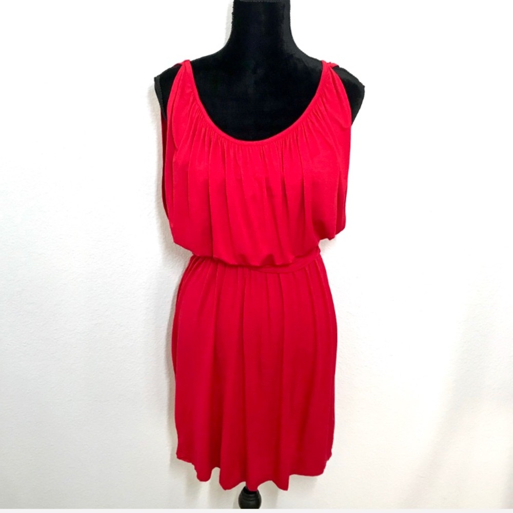 RED COCKTAIL DRESS - Picture 7 of 8